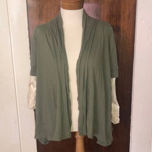 EUC EXPRESS short sleeve lightweight cardigan